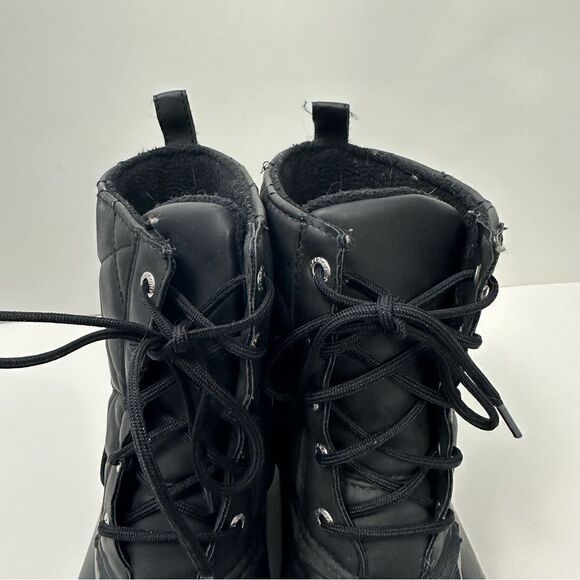 Sperry Top-Sider Quilted Waterproof Gosling Duck Boot, Black Sz 7 - Picture 9 of 13